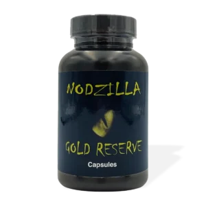 Nodzilla Gold Reserve Kratom Capsules