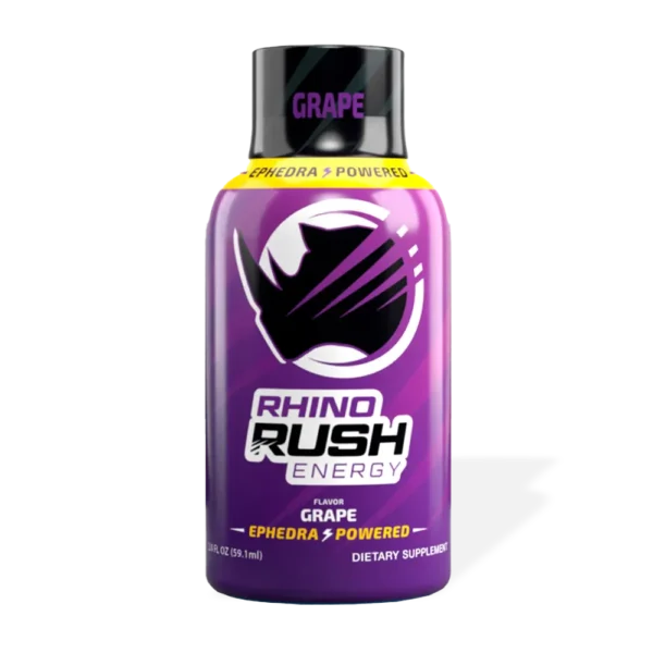 Rhino Rush Energy Shot | Grape