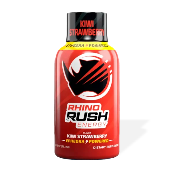 Rhino Rush Energy Shot | Kiwi Strawberry