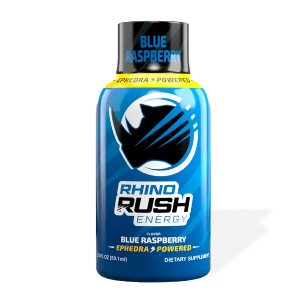 Rhino Rush Energy Shot | Raspberry