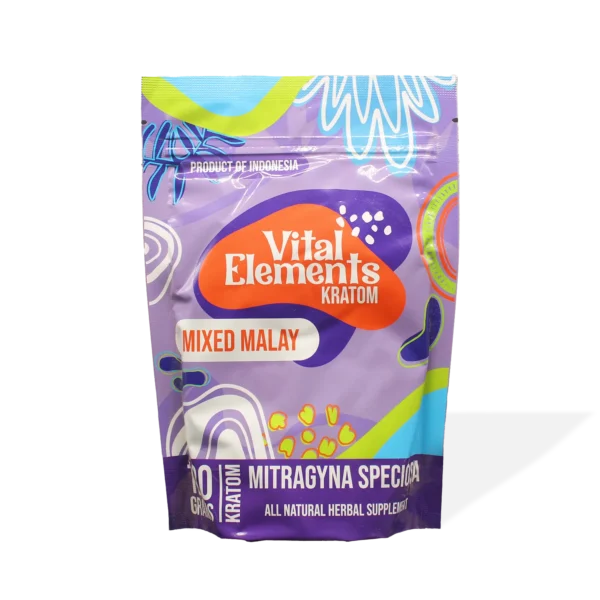 Vital Elements Mixed Malay Kratom Powder | 120 Grams