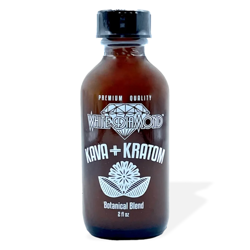 White Diamond Kava Kratom Extract Shot