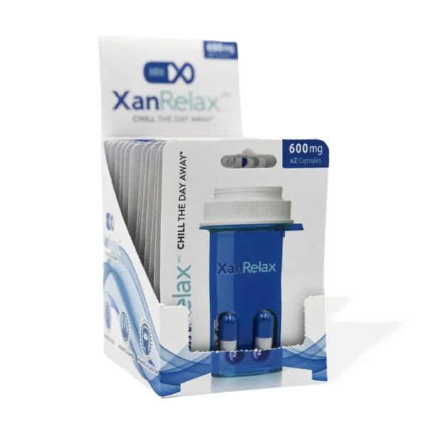 XanRelax Proprietary Blend Capsule | Display Box