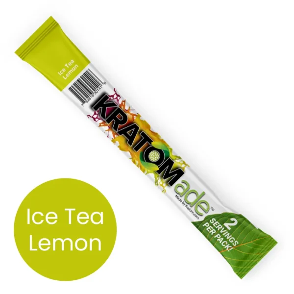 Zion Herbals Kratomade Kratom Powder Ice Tea Lemon