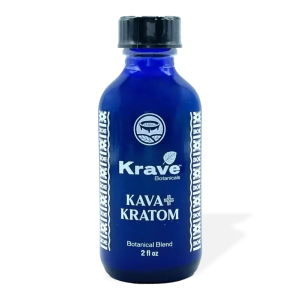 Krave Kava and Kratom Botanical Blend Shot