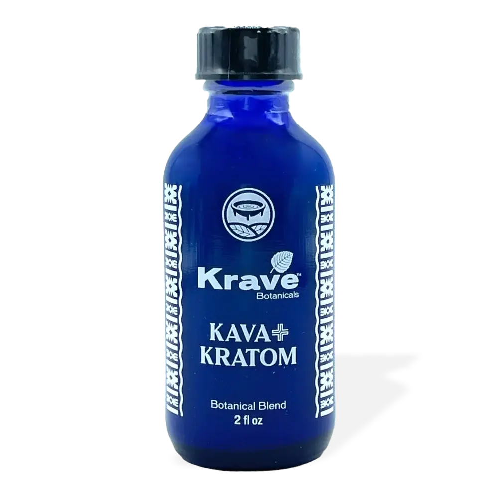 Krave Kava and Kratom Botanical Blend Shot