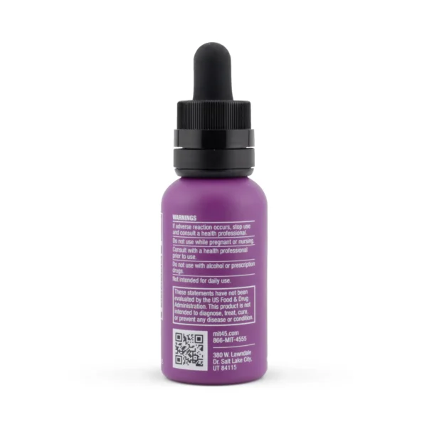 MIT 45 Super K Kratom Extra Strong Extract Shot 30 ml Back
