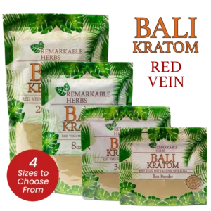 Remarkable Herbs Red Vein Bali Kratom Powder