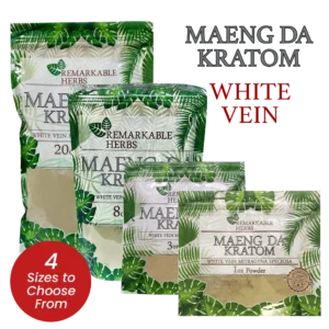 Remarkable Herbs White Vein Maeng Da Kratom Powder