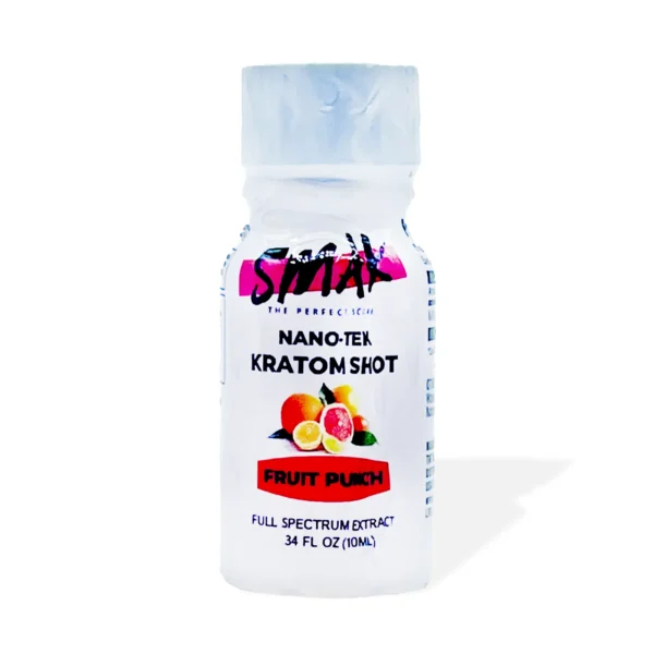SMAK Nano-Tek Full Spectrum Kratom Extract Shot Fruit Punch Front