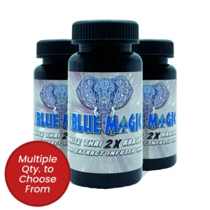 Blue Magic White Thai 2X Kratom Capsules