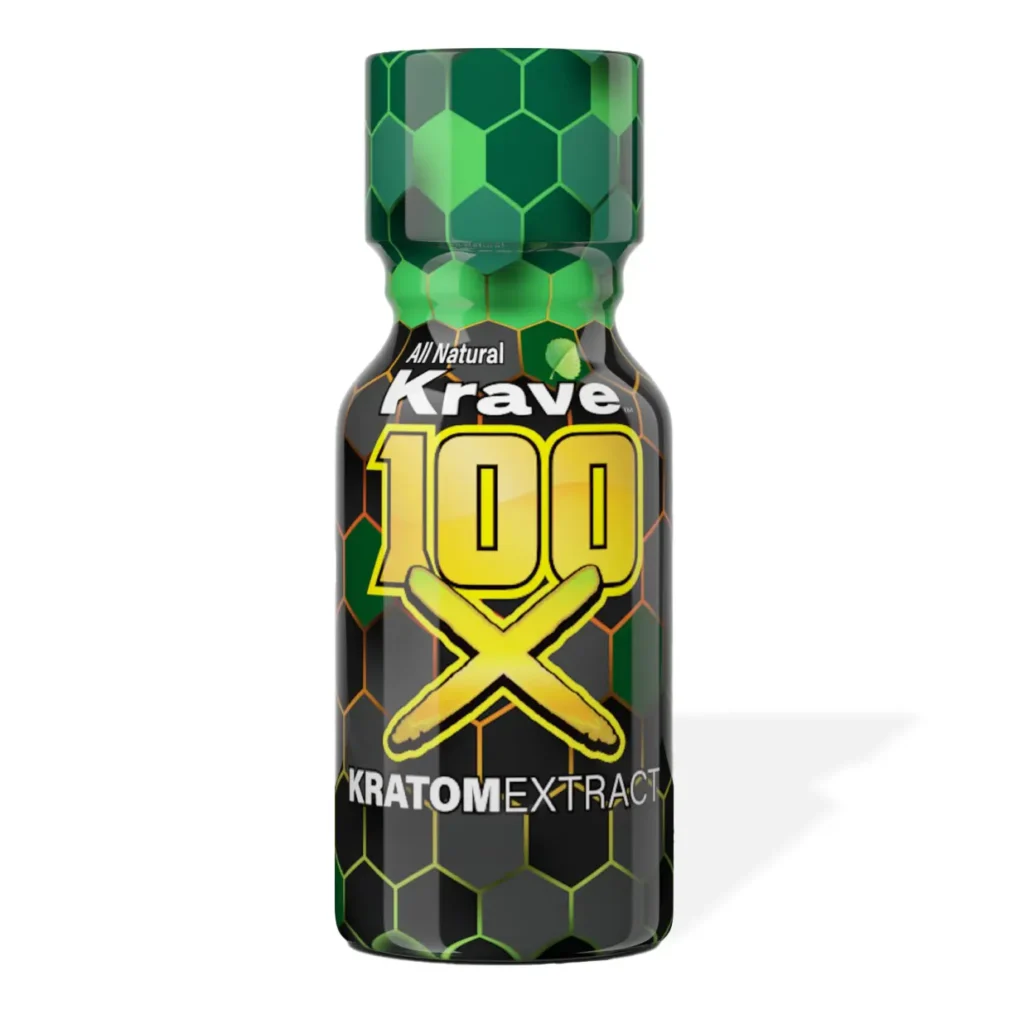 Krave 100X Kratom Liquid Extract Shot