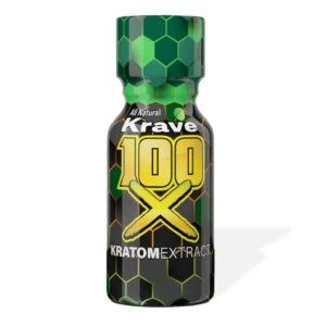 Krave 100X Kratom Liquid Extract Shot