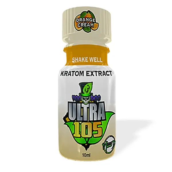 VooDoo3 Ultra 105 Kratom Extract Tincture | Orange Cream