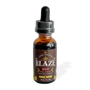 Blaze Red Relaxed 1500MG Kratom Extract Tincture