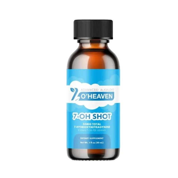 7 OHeaven 7-OH Kratom Alkaloid Extract Shot 50MG 30ML