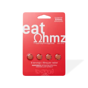 Exodus Eat Ohmz 7OH Kratom Extract Tablets