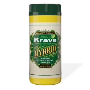 Krave Hybrid Kratom Extract Blend Powder
