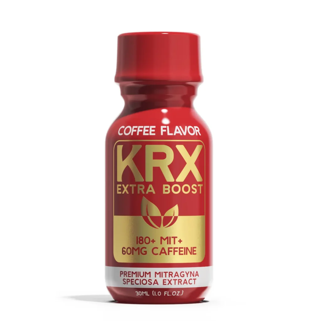 KRX Extra Boost Caffeine Kratom Extract Shot