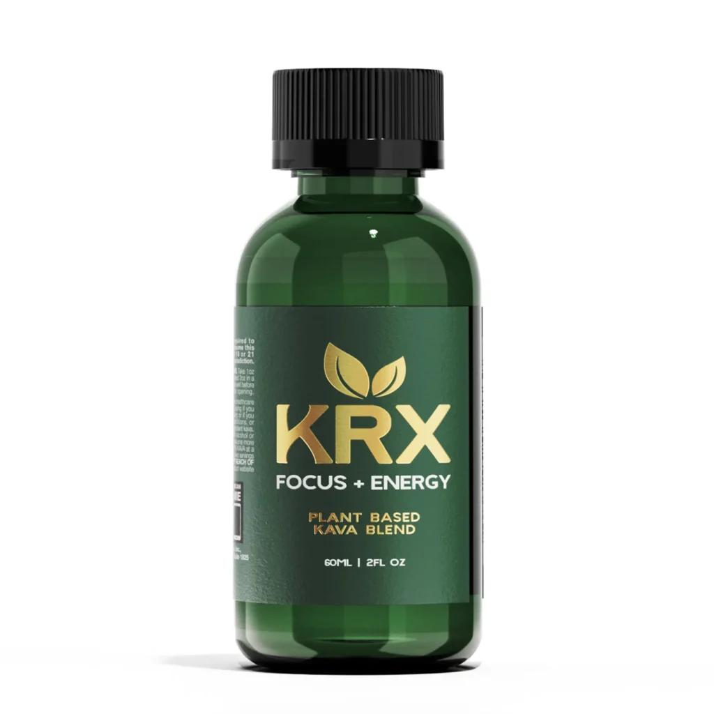 KRX Focus and Energy Kava and Kratom Blend Shot