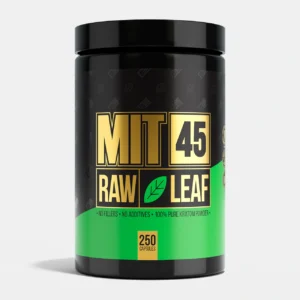MIT 45 Raw Green Leaf Kratom 250 Capsules
