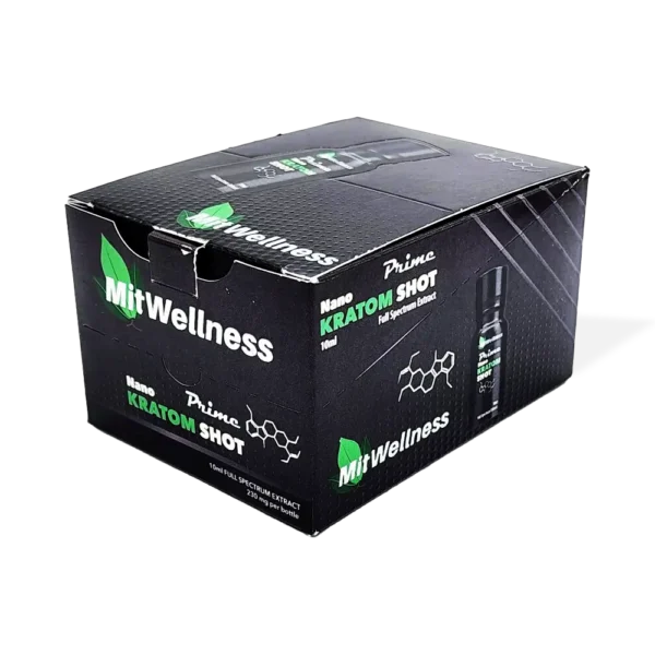Mit Wellness Prime 230mg Nano Kratom Shot | Display Box