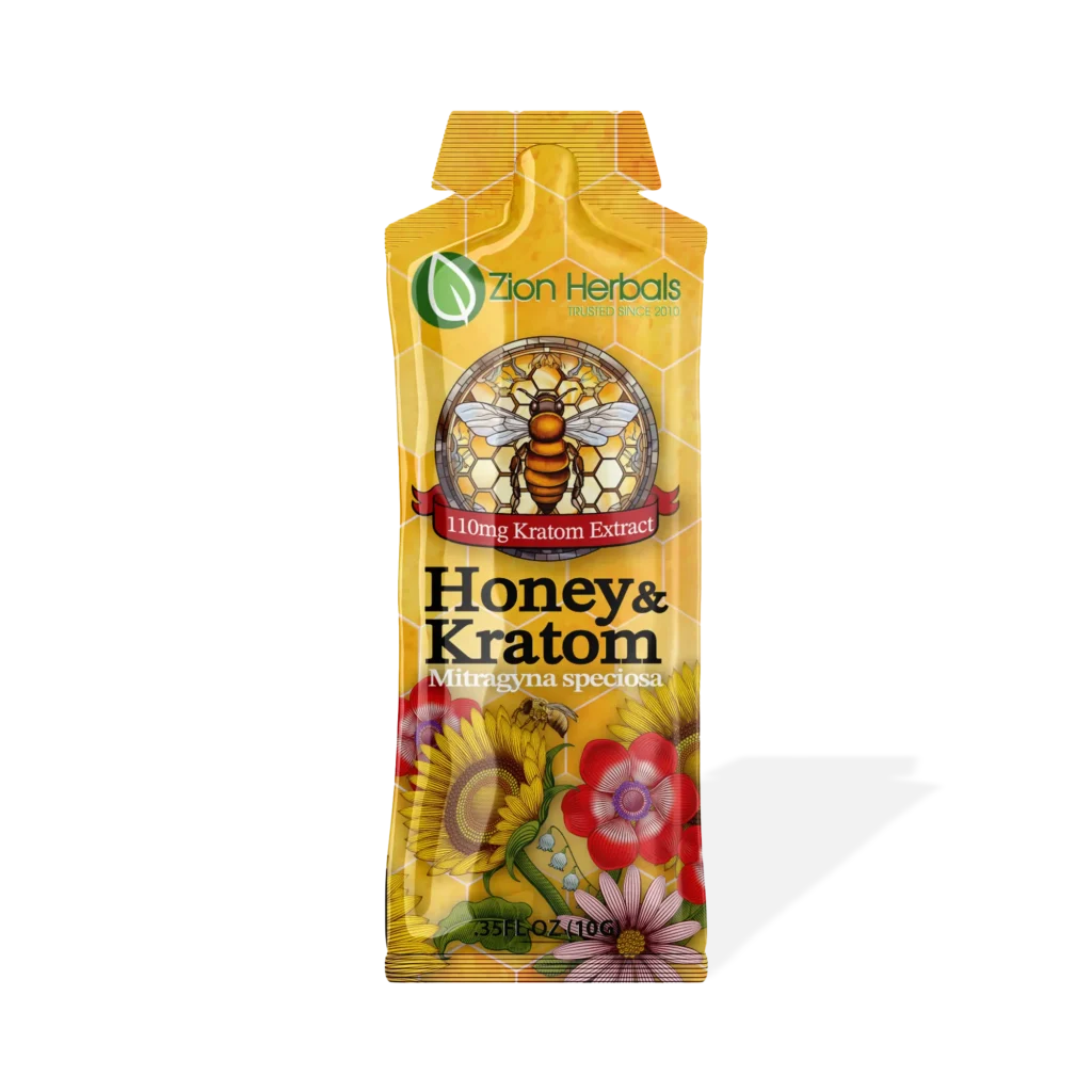 Zion Herbals 110MG Honey and Kratom Extract