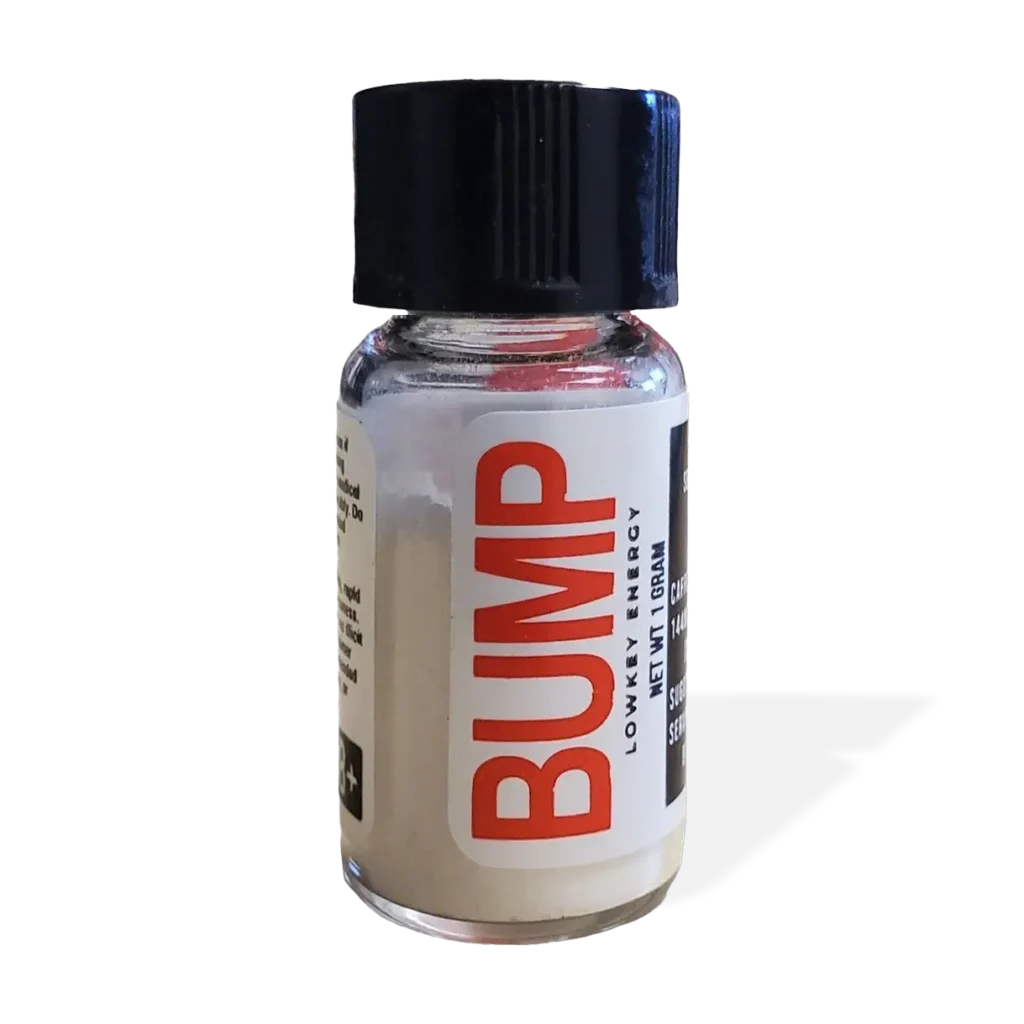 BUMP Snortable Caffeine Inositol Powder Vial