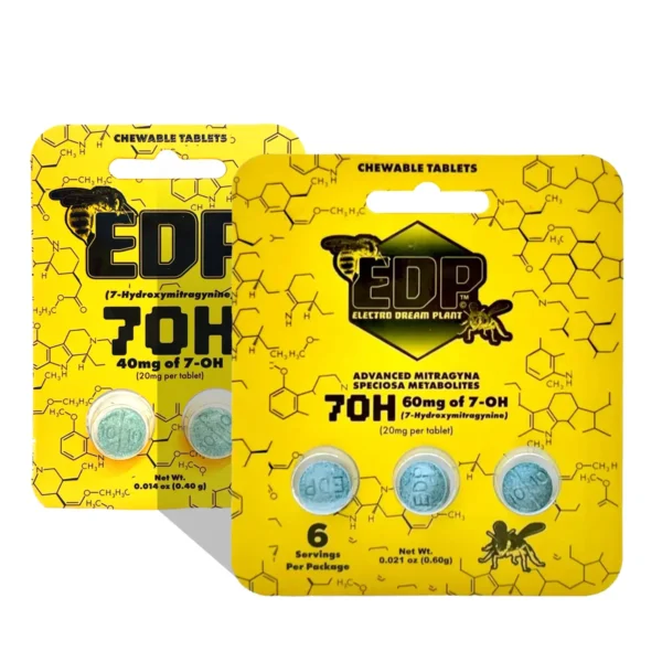 EDP 7OH Kratom Alkaloid Chewable Tablets