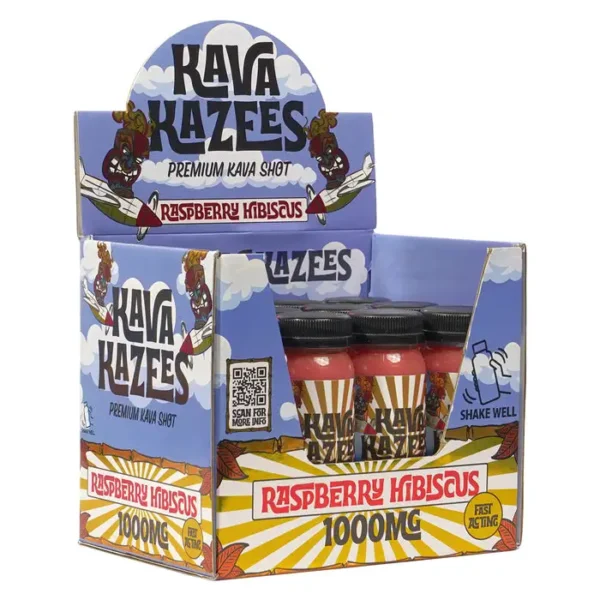 Kava Kazees 1000MG Premium Kava Display Box Front Right