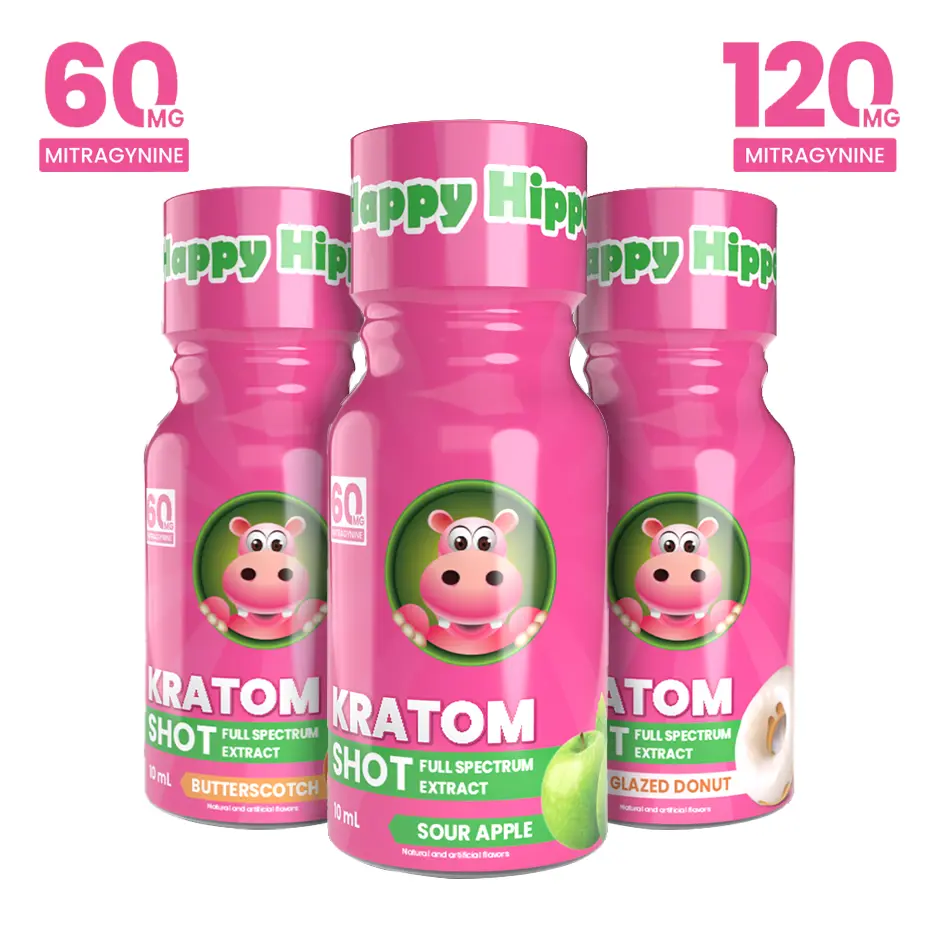 Happy Hippo Full Spectrum Kratom Extract Shot 10ml