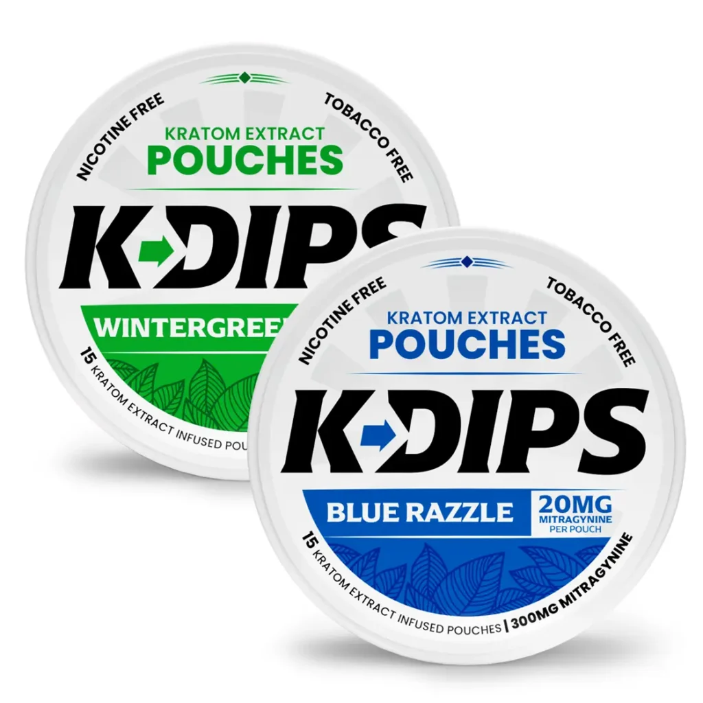 K-Dips Kratom Extract Dip Pouches