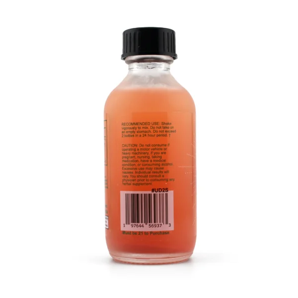 Utopia Kava and Kratom Caffeine Blend Shot Back