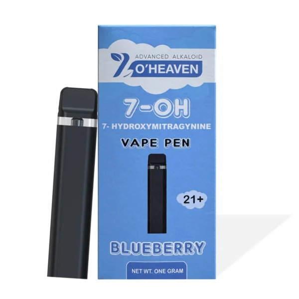 7 O-Heaven 7-OH Kratom Vape Pen Blueberry