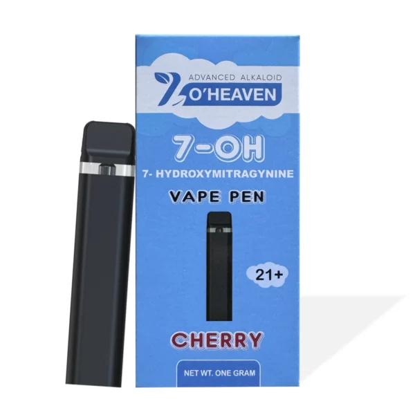 7 O-Heaven 7-OH Kratom Vape Pen Cherry