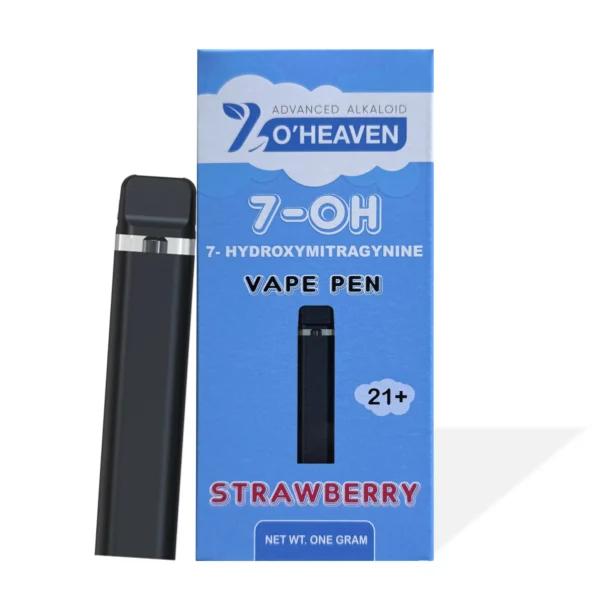 7 O-Heaven 7-OH Kratom Vape Pen Strawberry