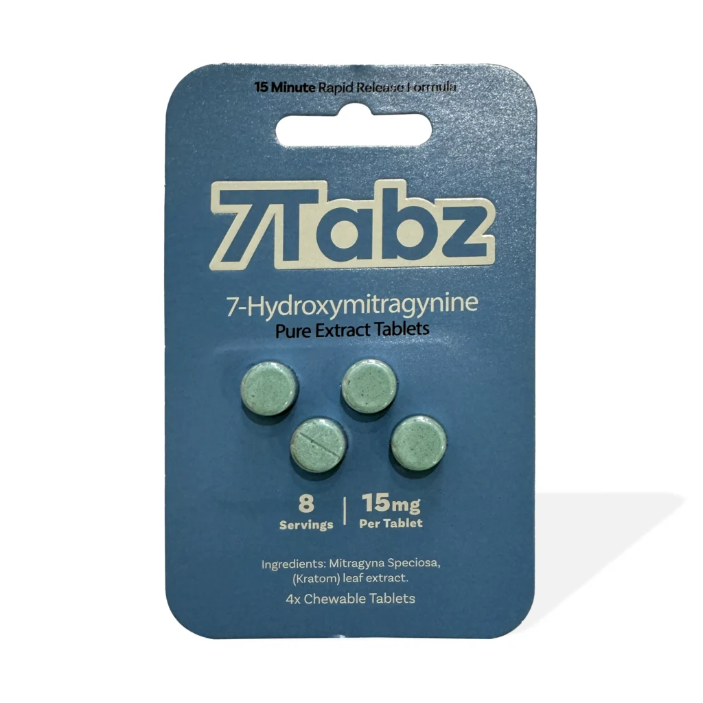 7Tabz 7-OH Kratom Leaf Extract Chewable Tablets