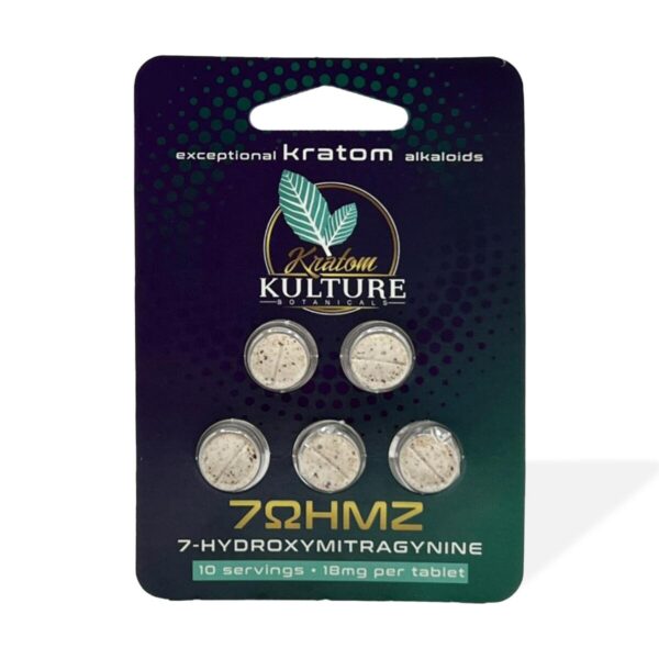 Kartom Kulture 7OHMZ Kratom Extact Tablets