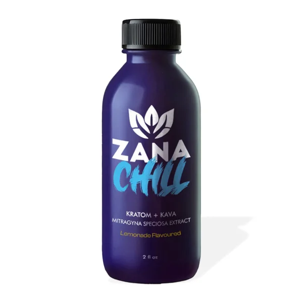 Zana Chill Kratom Kava Extract Shot Lemonade