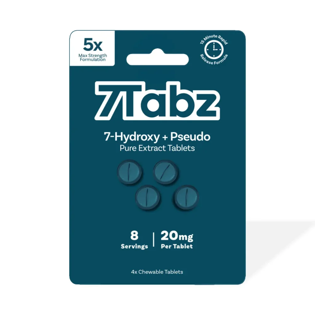 7Tabz 7-OH Pseudo Chewable Tablets 20 mg 4 count