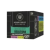 Honeyroot Blackout Kratom 220 MIT Full Spectrum Shot Display Box