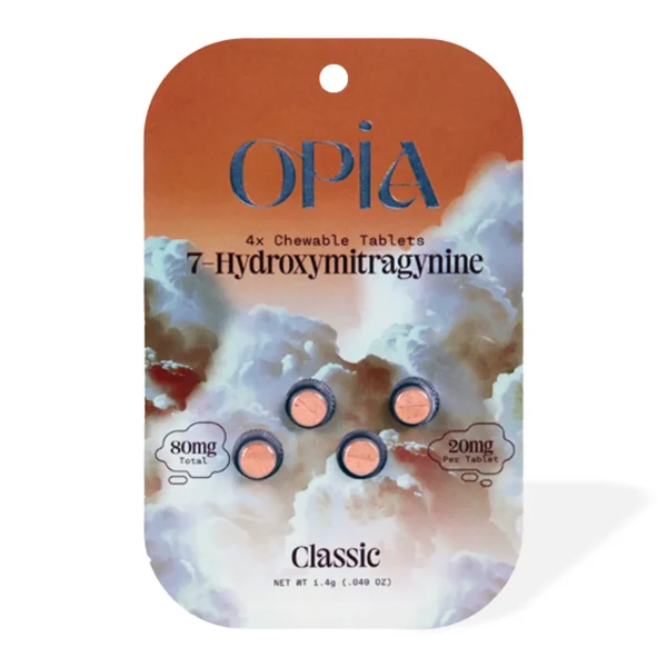 Opia 7 Oh Kratom Chewable Tablets Classic