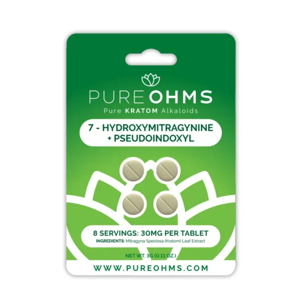 PURE OHMS 7-OH and Pseudo Extract Chewable Tablets