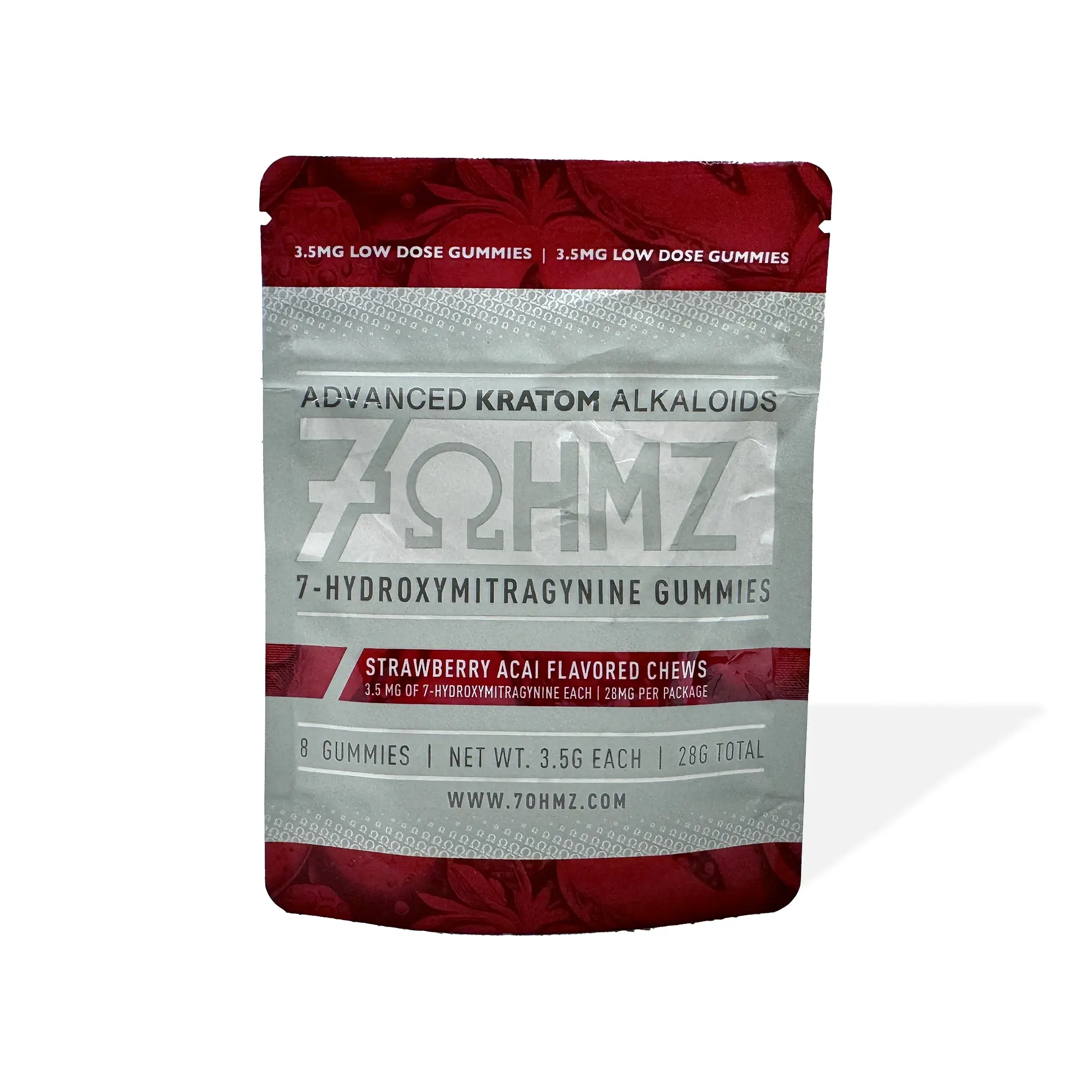 7OHMZ Kratom Leaf Extract Low Dose Gummies