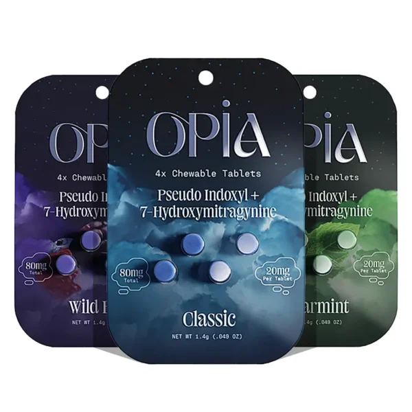 Opia Pseudo 7-OH Chewable Tablets 20 mg 4 Count