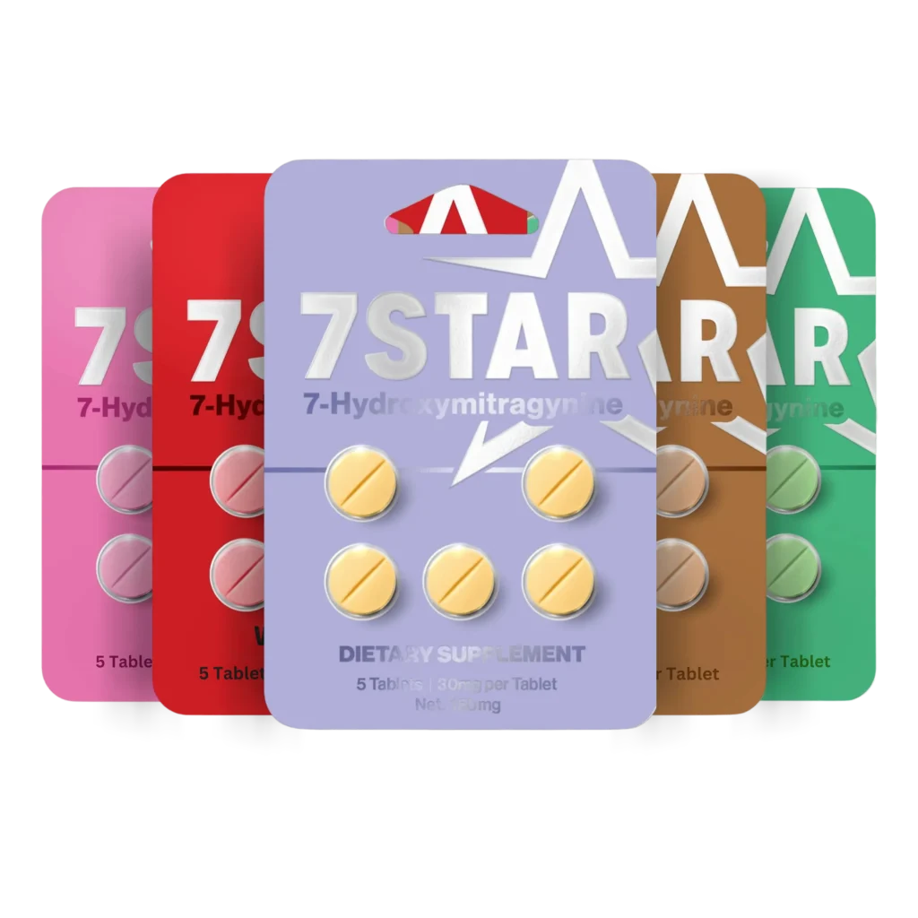 7 Star 7-OH Extract Chewable Tablets 30 Mg 5 Count Original Front