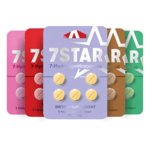 7 Star 7-OH Extract Chewable Tablets 30 Mg 5 Count Original Front