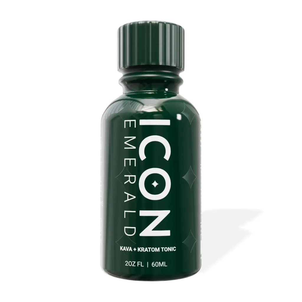 ICON Emerald Kava and Kratom Tonic