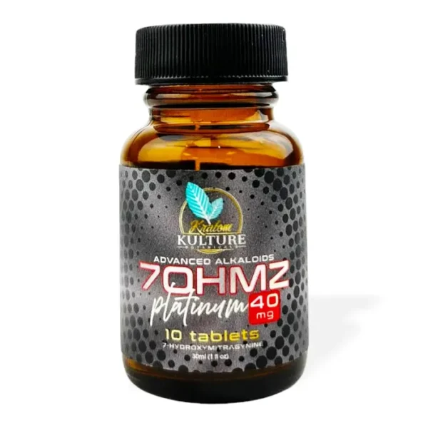 Kratom Kulture 7OHMZ Platinum Chewable Tablets 40 mg 10 Count