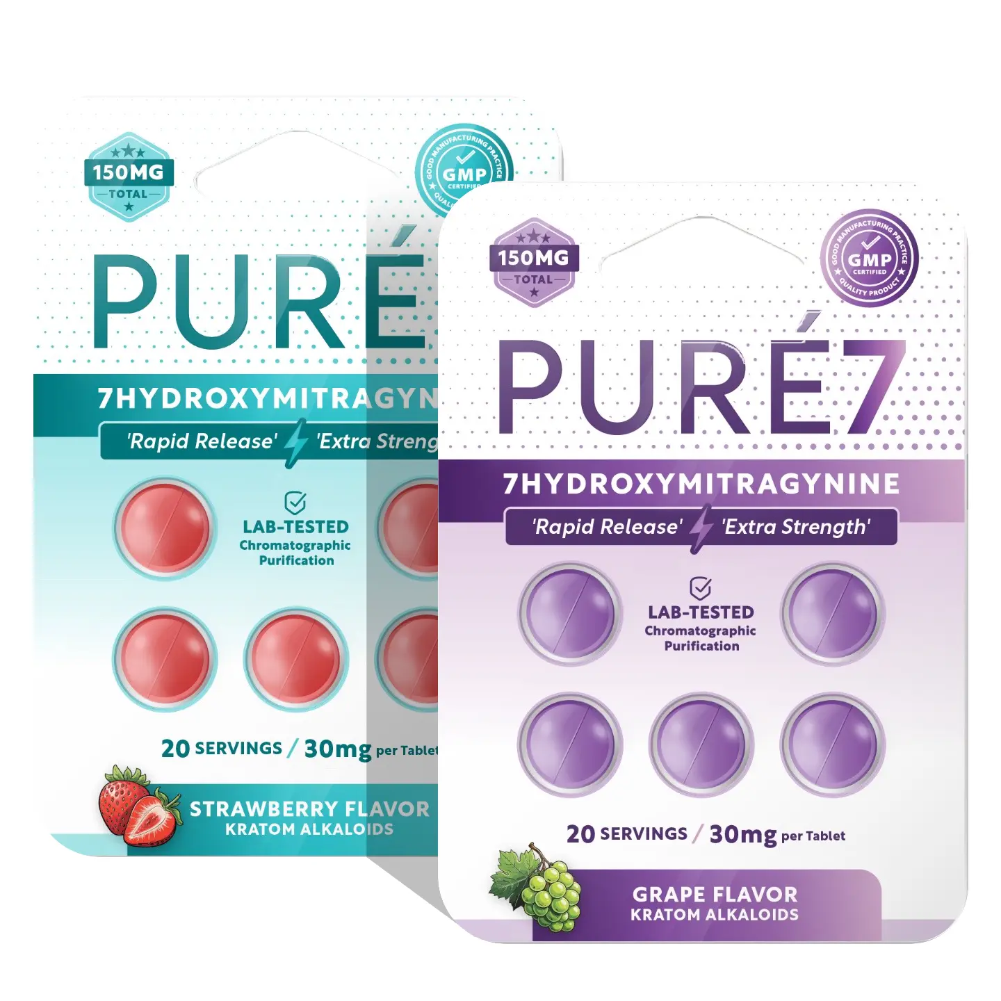 Pure7 7-OH Extract Chewable Tablets 30 mg